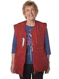 Rufus Roo: Le Manteau Grande Poche Voyage au ROUGE Rouge Zip - taille moyenne
