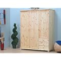 Kleiderschrank Johan Schrank 3trg Kiefer massiv Neu