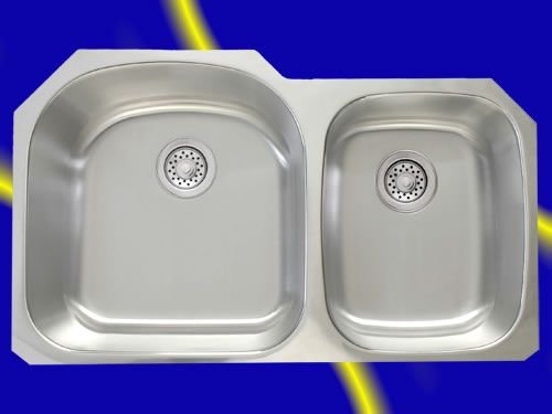 Phoenix Double-basin Undermount Stainless Kitchen Sink