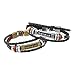 COOLLA Men's Vintage Leather Wrap Wrist Band Rope Bracelet Sl3363 (Believe Bracelet Black)