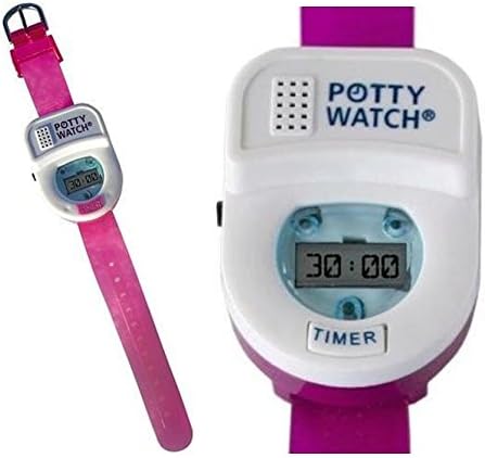 New Toddler POTTY Time WATCH Toilet Training Aid - PINK