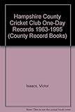 Hampshire County Cricket Club one-day records, 1882-1995