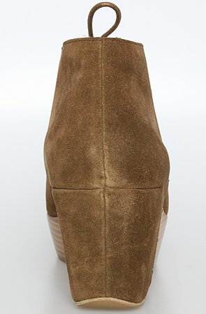 80%20 The Scarlet Wooden Wedge Wallabee in Chocolate,Shoes for Women from 80%20