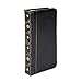 Galaxy Note 3 case, GMYLE Book Wallet Case Vintage for Samsung Galaxy Note 3 III N9000 - Black Crazy Horse Pattern PU Leather Wallet Stand Cover