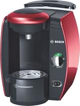 Bosch TAS4013GB Tassimo Coffee Maker,Red