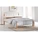 Tetras Small Double Metal Bed Frame with 4ft Small Double Azarra Mattress
