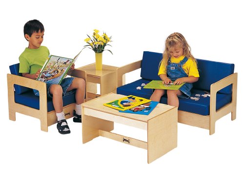 ThriftyKYDZ Living Room Set - 4 Piece Color: Blue