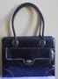 Buxton Business Katie Tote Bag Satchel, Black