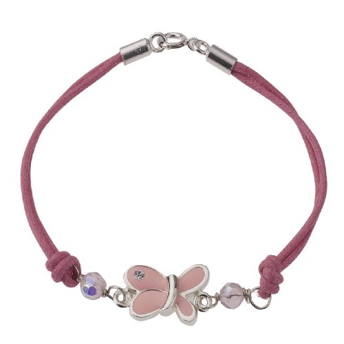 ZEEme For Kids Kinderarmband 16cm 925 Sterlingsilber Schmetterling rosa 273260040 Preisvergleich