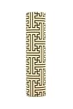kaarskoker Fretwork 4-Inch-by-7/8-Inch Candle Covers, Set of 2, Olive