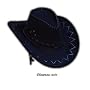 Chapeau cowboy country noir 