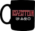 Led Zeppelin Black Symbols Mug