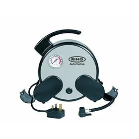 Ring Automotive RAC750 230V Mains Powered Rapid Air Compressor Inc Storage Bag