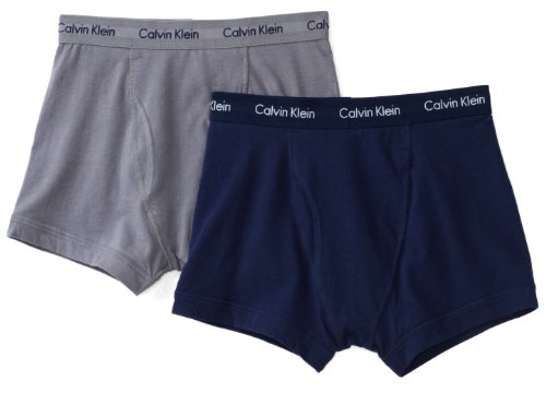 Calvin Klein Men's Stretch 2 Pack Trunk Set