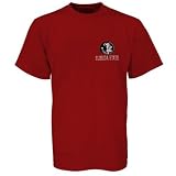 Florida State Seminoles (FSU) Garnet Left Chest Logo T-shirt