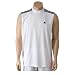 Mens Adidas Clima Loose-Fit Slvs Top - White/Black