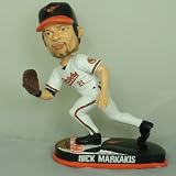 Baltimore Orioles Nick Markakis 2010 Helmet Base Bobblehead Figure