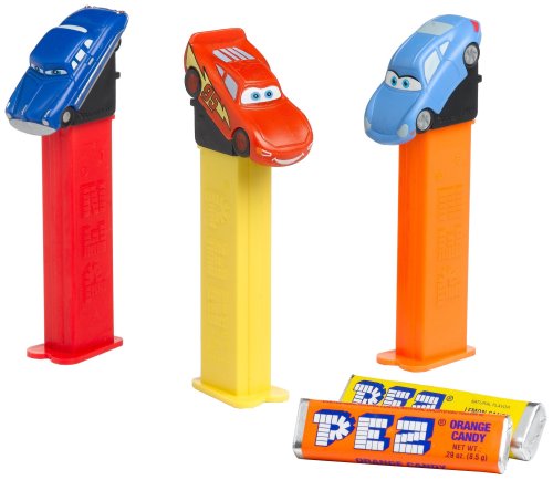 PEZ Disney Cars, 0.58-Ounce Assorted Candy Dispensers (Pack of 24) by PEZ