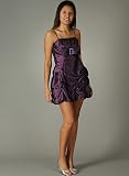 Jewel Bow Pick-Up Formal for Bridesmaid Formal Prom