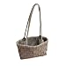 18 x 17 x 4 Gray Woven Bag with 17 Handles