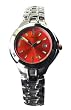 WOMENS LORUS SEIKO STEEL IRIDESCENT DATE WATCH NEW 813