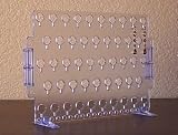 Angelynn's Earring Angel Pierced Earring Holder Tree Stand ~ Jewelry Storage Organizer Display Caddy ~ Earring Rack ~ Clear Acrylic