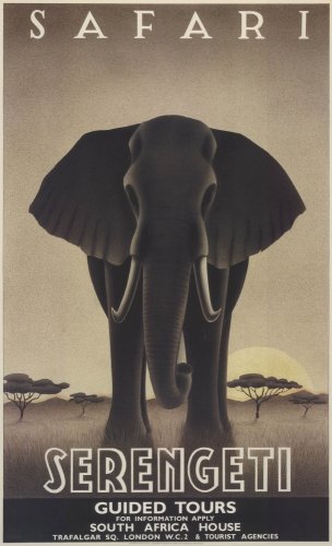 Serengeti by Steve Forney,21.9 in. x 36 in.