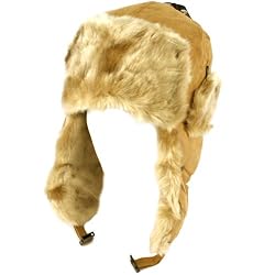 New Winter Ultra Soft Faux Animal Fur Fake Suede Plush Thick Trooper Trapper Pilot Aviator Helmet Hunter Snow Ski Skate Hat Cap Chestnut
