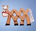 Wood Donkey Wall Coat Hanger