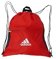 [アディダス] adidas ESSENTIALSジムサック レッド E38399 Z8385