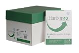 Grays Harbor 40% Recycled Xerographic 20 lb 3HP 8 1/2 x 11 Inch White Paper 5000 Sheets