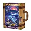 MASTERPIECES 1,000 PC JIGSAW PUZZLE SUITCASE WAIKIKI STARS