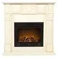 Martin Electric Fireplace - Antique White