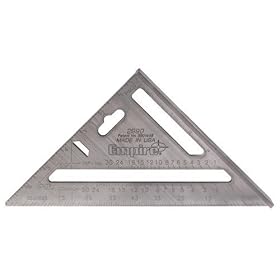 Empire Level 2990 Heavy Duty Magnum Rafter Square 7-1/2-Inch Length