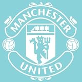 Manchester United 8x8 Die Cut Decal