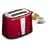 Prestige Dakota Toaster, Red, 2 Slice