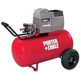Porter-Cable C5101 15 Amp 1-1/2 Horsepower 20 Gallon Oil-Free Wheeled Single Hot Dog Compressor