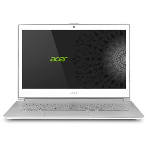 Acer Aspire Ultrabook S7-391-6413 13.3" Touchscreen White Laptop with Intel Core 1.8GHz i5-3337U, 4GB DDR3 memory - 128GB solid state drive - 13.3" Full HD multi-touch LED-backlit display (1920 x 1080)