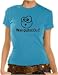 Was guckst Du!? Girlie T-Shirt Skyblue M