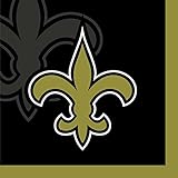 Creative Converting 16 Count New Orleans Saints Beverage Napkins