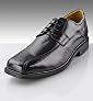 Airflex™ Wide Fit Leather Raised Tramline Lace-Up Shoes
