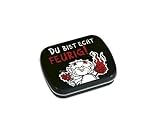 Eigenschaften Nici 28005 / NICI Engel und Teufel, Mintdöschen, Teufel, Du bist echt feurig!