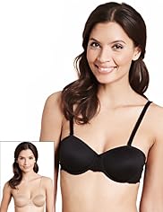 2 Pack Lace Wing Non-Padded Multiway B-D Bras