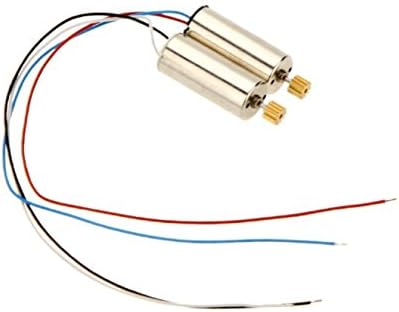 LANDVO JJRC H8C H8D Motors CW/CCW RC Quadcopter Drone Spare Parts White + Black 1 Set / 2 pcs