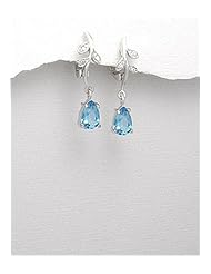 CZ Earrings In 92.5 Sterling Silver