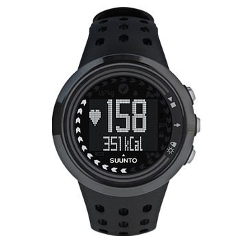Suunto M5 Heart Rate Monitor Watch - Men - All Black - Clamshell package SS015715000