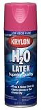 Krylon K02620000 H20 Latex Aerosol Spray Paint, 12-Ounce, Rhine River Rose
