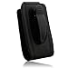 Naztech Executive Case - Medium and Larger Flip Phones - iPhone / Blackberry / HTC / Samsung / LG / Motorola / Nokia - Black thumb