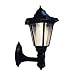 ZJKC® Solar Outdoor LED Light Fixture Exterior Wall Sconce Lantern , Pole/Post/Wall Mount Kit, Black