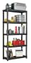 Gracious Living 91001-1C Five Shelf Storage System Medium Duty Vented Shelf Design